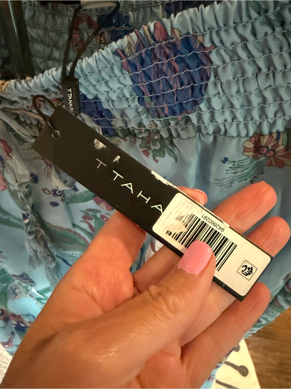 NWT T Tahari Floral Midi Skirt โ Size S | Elastic Waist | Adjustable ๐๐ธ - Picture 11 of 12